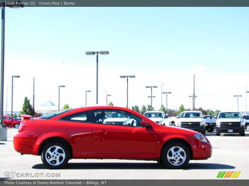Victory Red / Ebony 2008 Pontiac G5
