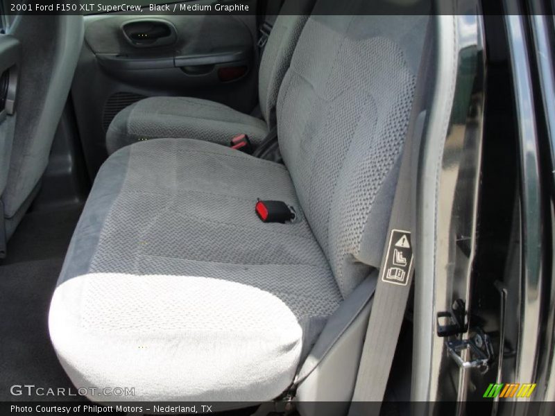 Black / Medium Graphite 2001 Ford F150 XLT SuperCrew