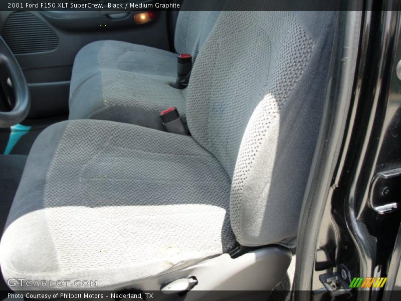 Black / Medium Graphite 2001 Ford F150 XLT SuperCrew