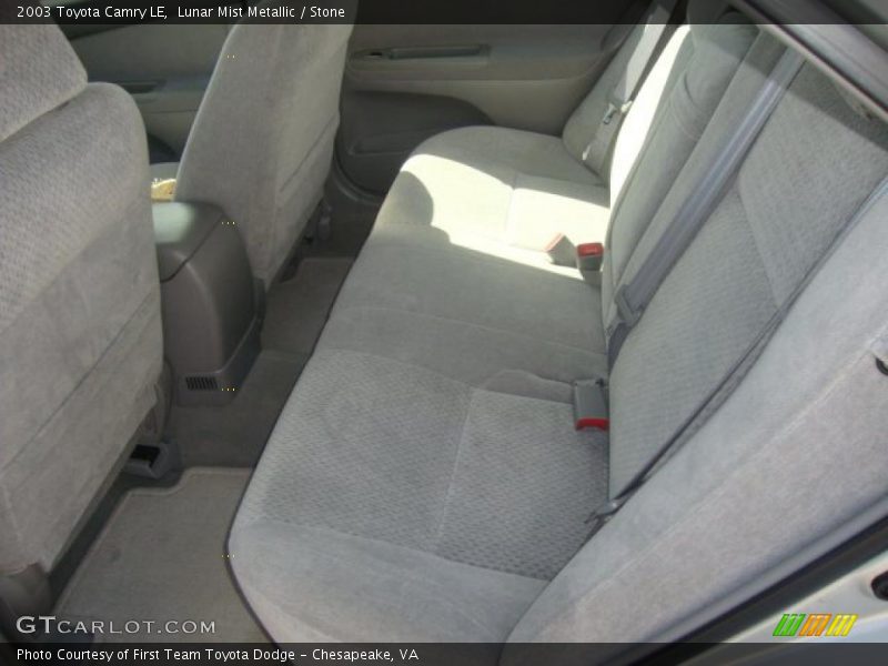 Lunar Mist Metallic / Stone 2003 Toyota Camry LE