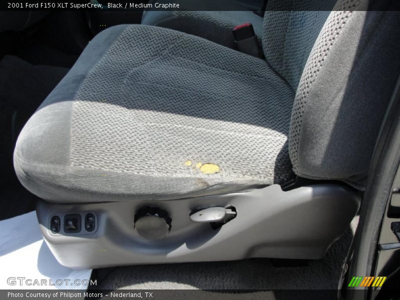 Black / Medium Graphite 2001 Ford F150 XLT SuperCrew