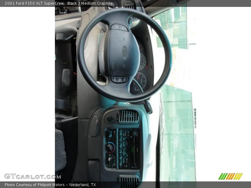 Black / Medium Graphite 2001 Ford F150 XLT SuperCrew