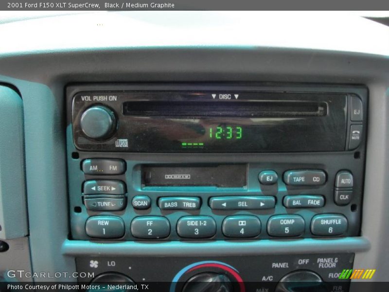 Black / Medium Graphite 2001 Ford F150 XLT SuperCrew