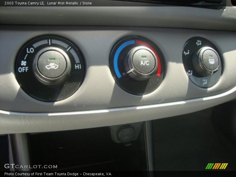 Lunar Mist Metallic / Stone 2003 Toyota Camry LE