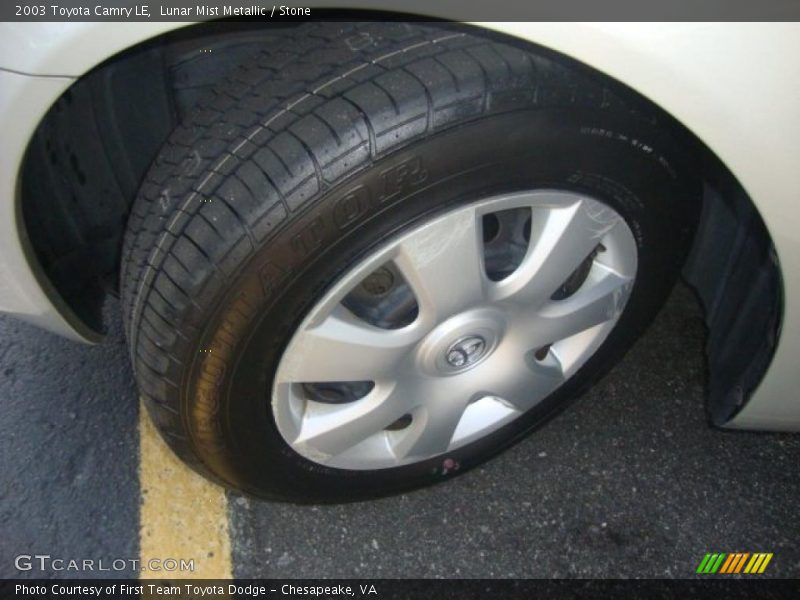 Lunar Mist Metallic / Stone 2003 Toyota Camry LE