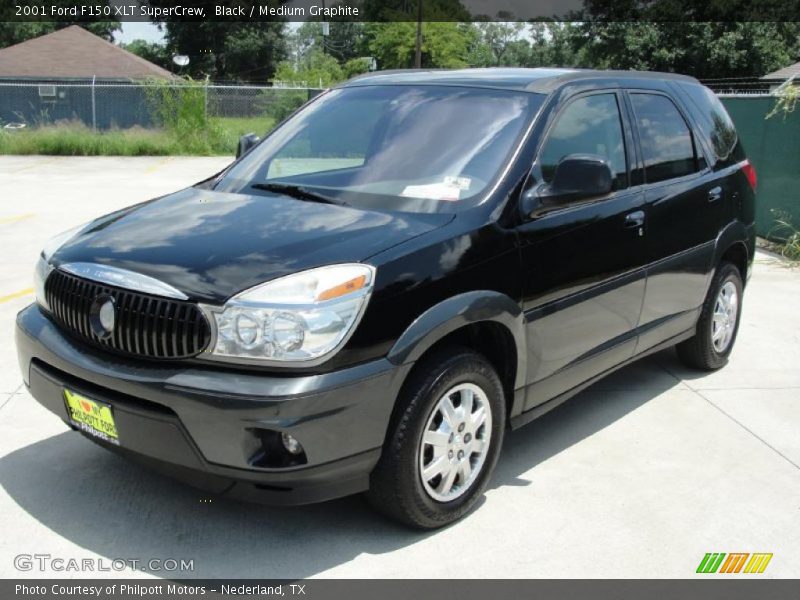 Black / Medium Graphite 2001 Ford F150 XLT SuperCrew