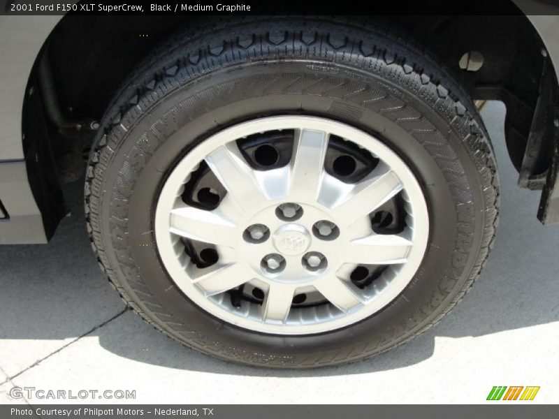 Black / Medium Graphite 2001 Ford F150 XLT SuperCrew