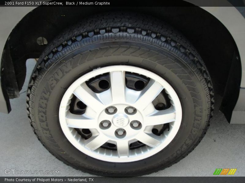 Black / Medium Graphite 2001 Ford F150 XLT SuperCrew