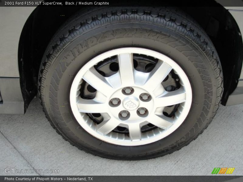 Black / Medium Graphite 2001 Ford F150 XLT SuperCrew