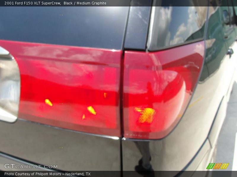 Black / Medium Graphite 2001 Ford F150 XLT SuperCrew