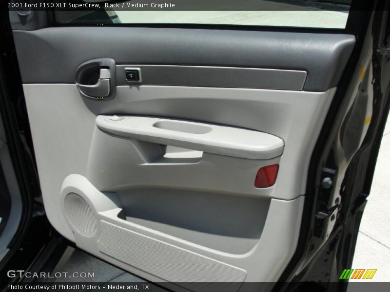 Black / Medium Graphite 2001 Ford F150 XLT SuperCrew