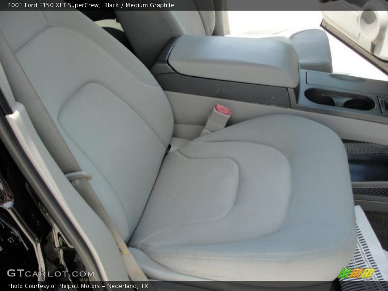 Black / Medium Graphite 2001 Ford F150 XLT SuperCrew