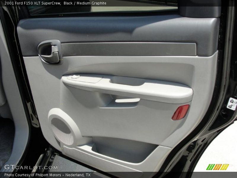 Black / Medium Graphite 2001 Ford F150 XLT SuperCrew