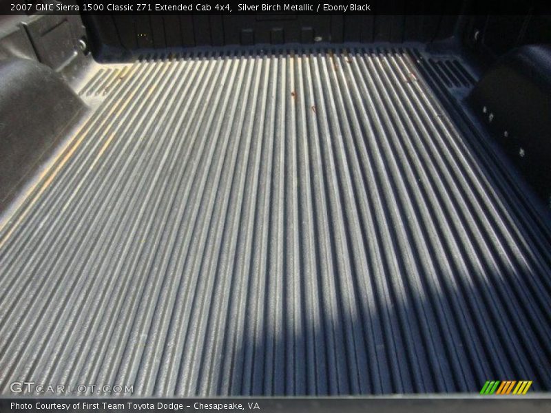 Silver Birch Metallic / Ebony Black 2007 GMC Sierra 1500 Classic Z71 Extended Cab 4x4
