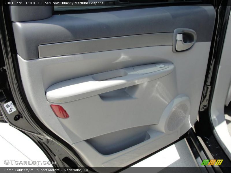 Black / Medium Graphite 2001 Ford F150 XLT SuperCrew