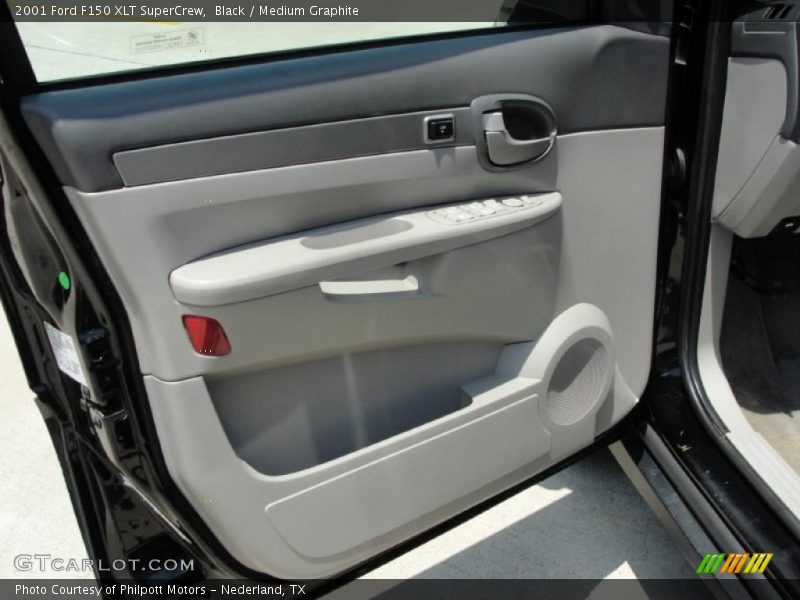 Black / Medium Graphite 2001 Ford F150 XLT SuperCrew