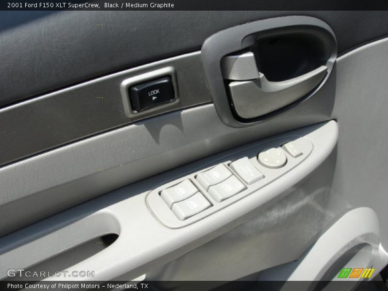 Black / Medium Graphite 2001 Ford F150 XLT SuperCrew