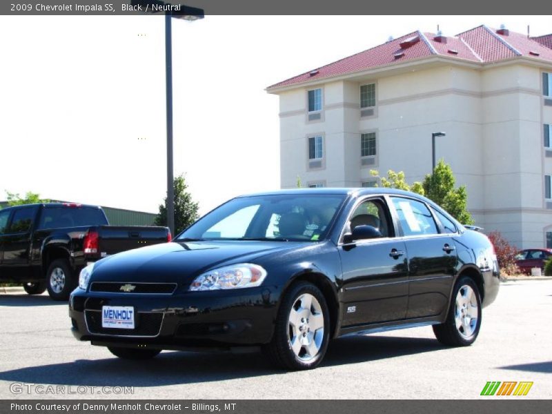 Black / Neutral 2009 Chevrolet Impala SS