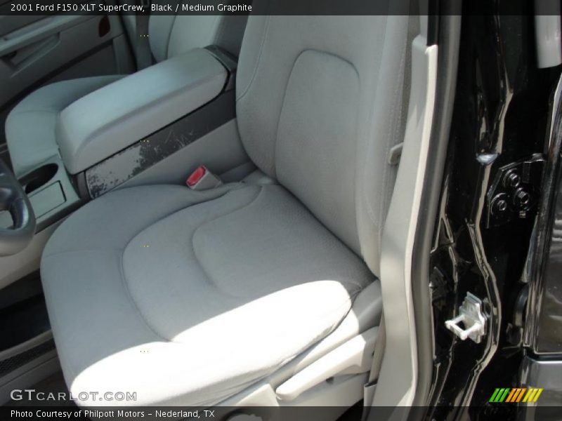 Black / Medium Graphite 2001 Ford F150 XLT SuperCrew