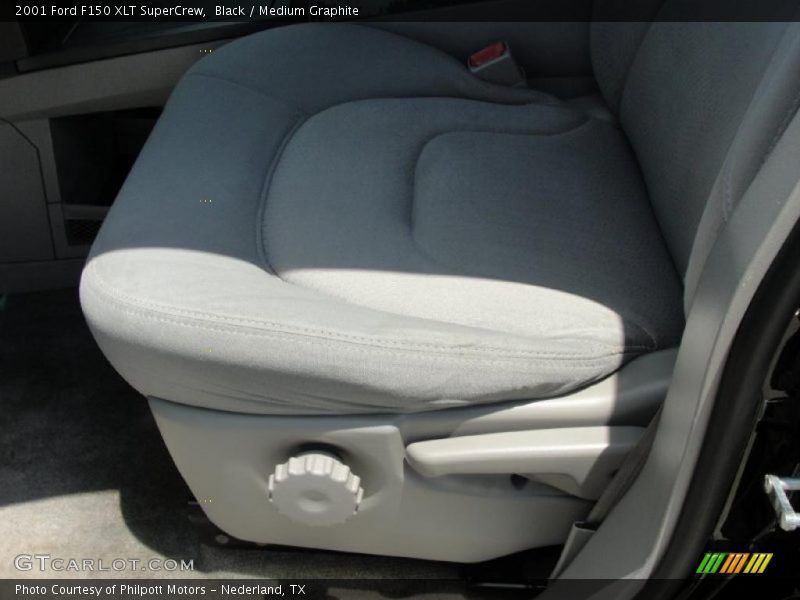 Black / Medium Graphite 2001 Ford F150 XLT SuperCrew