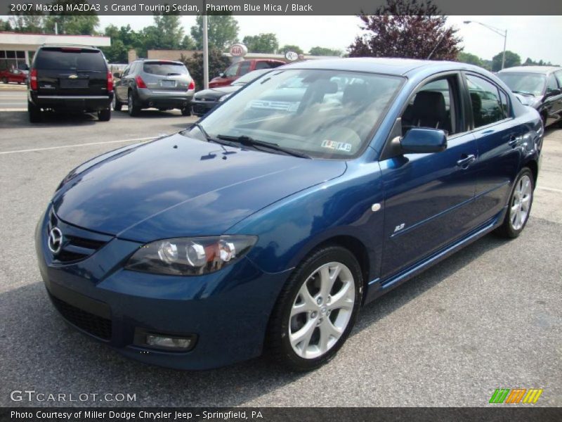 Front 3/4 View of 2007 MAZDA3 s Grand Touring Sedan