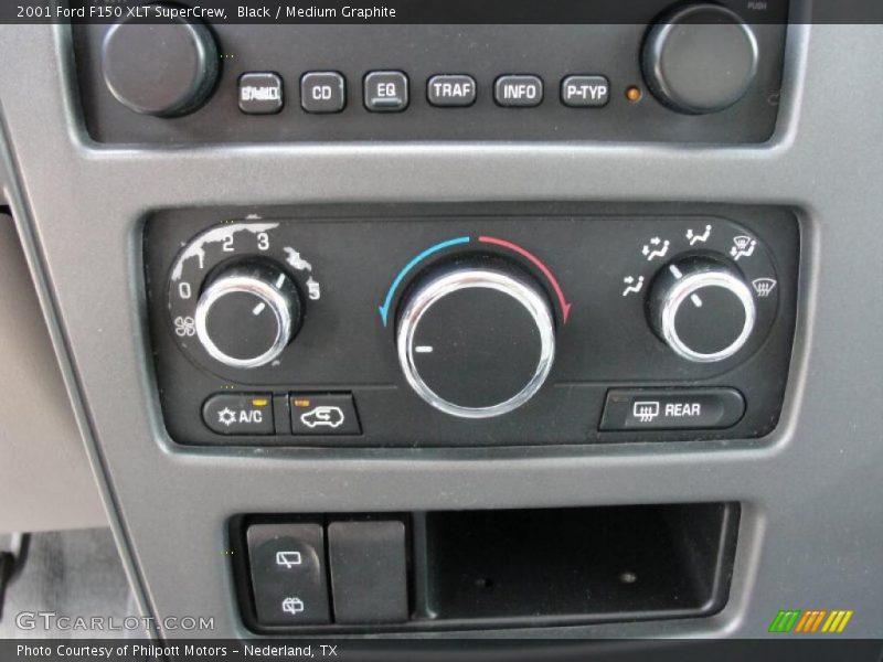 Black / Medium Graphite 2001 Ford F150 XLT SuperCrew