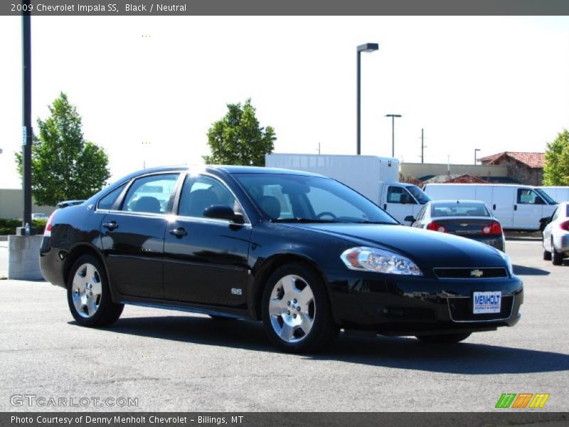Black / Neutral 2009 Chevrolet Impala SS