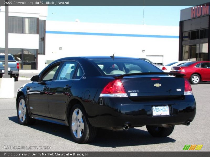 Black / Neutral 2009 Chevrolet Impala SS