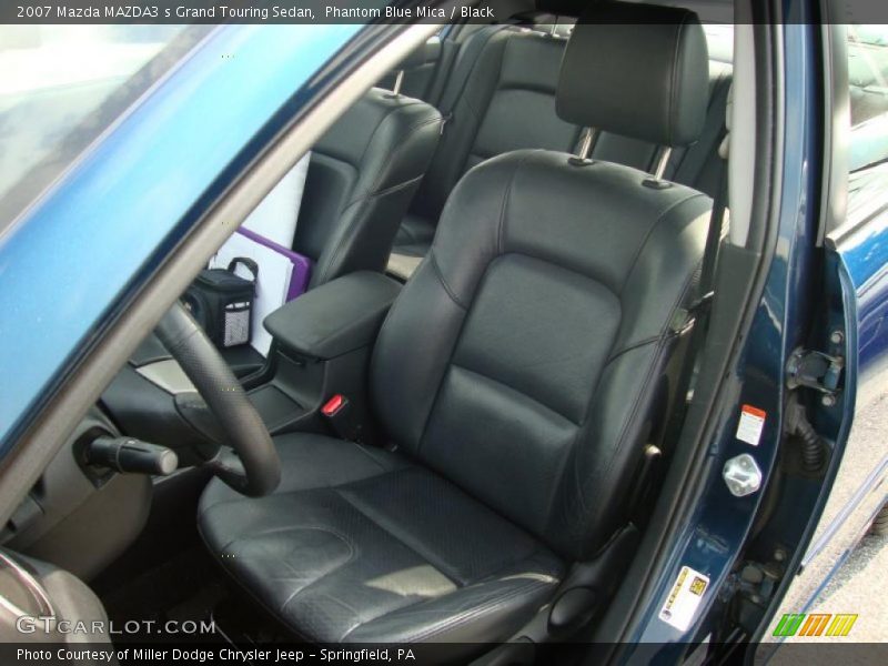 Front Seat of 2007 MAZDA3 s Grand Touring Sedan