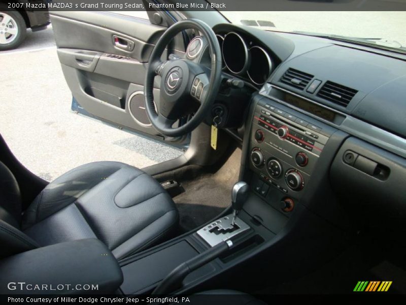 Dashboard of 2007 MAZDA3 s Grand Touring Sedan