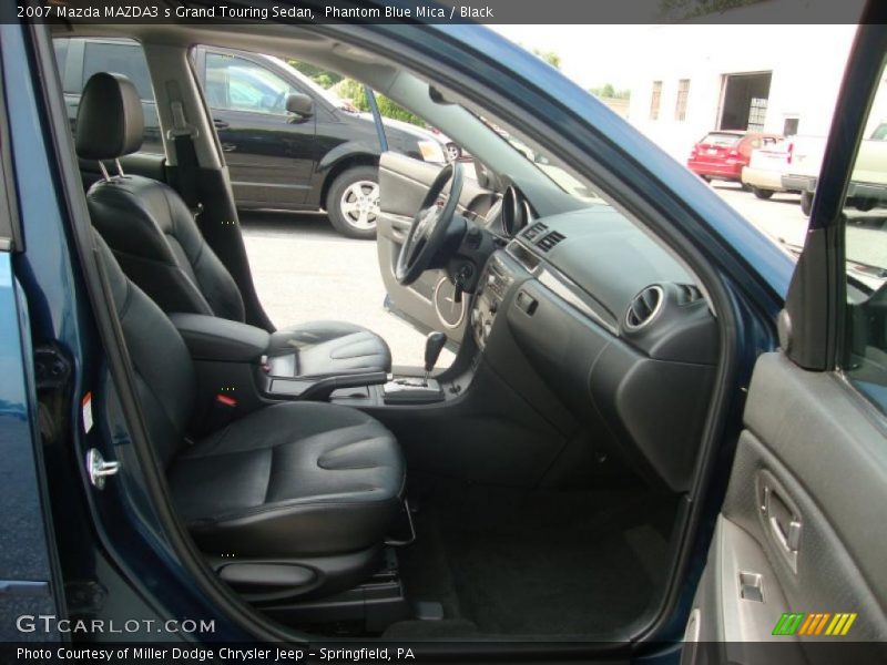  2007 MAZDA3 s Grand Touring Sedan Black Interior