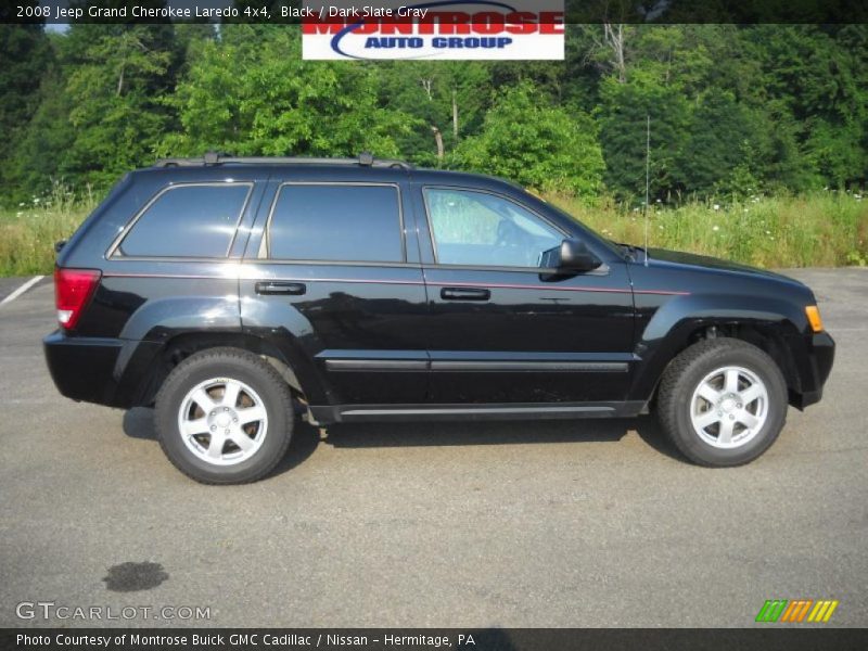 Black / Dark Slate Gray 2008 Jeep Grand Cherokee Laredo 4x4