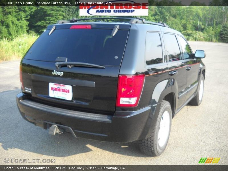 Black / Dark Slate Gray 2008 Jeep Grand Cherokee Laredo 4x4