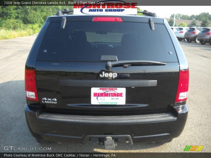 Black / Dark Slate Gray 2008 Jeep Grand Cherokee Laredo 4x4