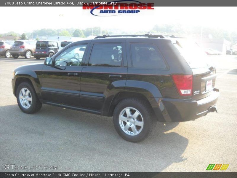 Black / Dark Slate Gray 2008 Jeep Grand Cherokee Laredo 4x4