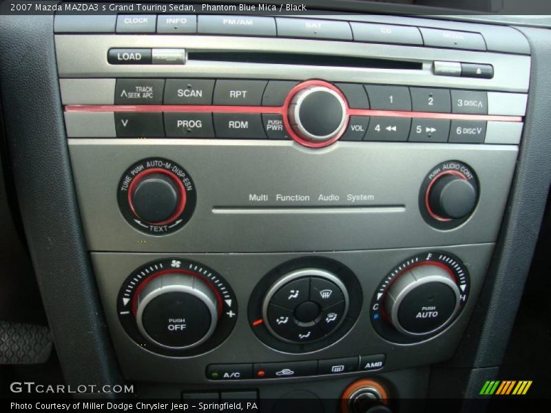 Audio System of 2007 MAZDA3 s Grand Touring Sedan