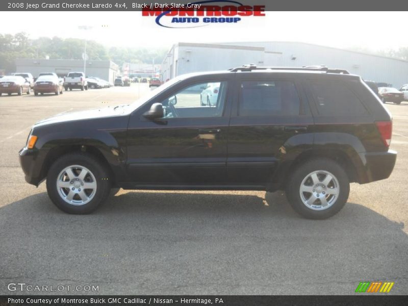 Black / Dark Slate Gray 2008 Jeep Grand Cherokee Laredo 4x4