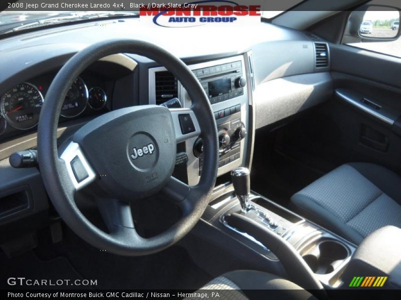 Black / Dark Slate Gray 2008 Jeep Grand Cherokee Laredo 4x4