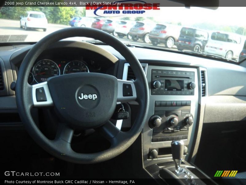 Black / Dark Slate Gray 2008 Jeep Grand Cherokee Laredo 4x4