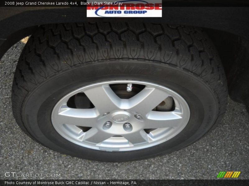 Black / Dark Slate Gray 2008 Jeep Grand Cherokee Laredo 4x4