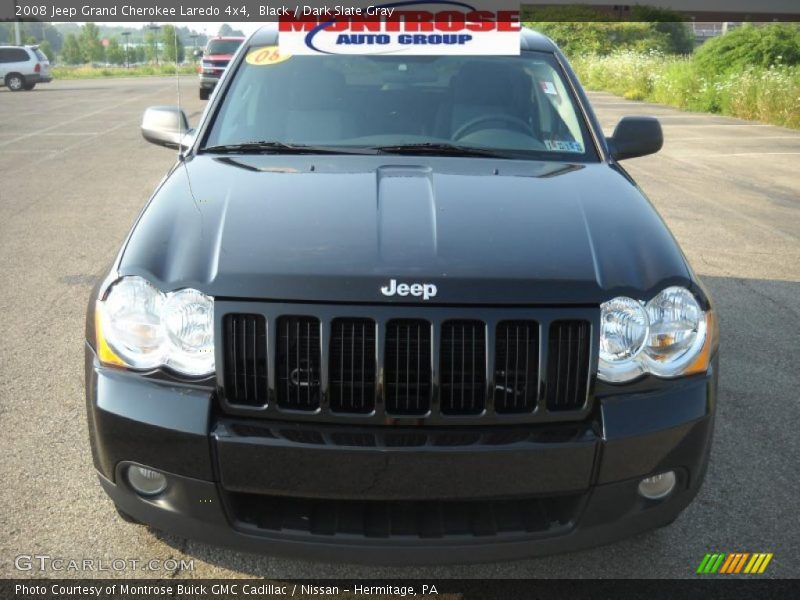 Black / Dark Slate Gray 2008 Jeep Grand Cherokee Laredo 4x4