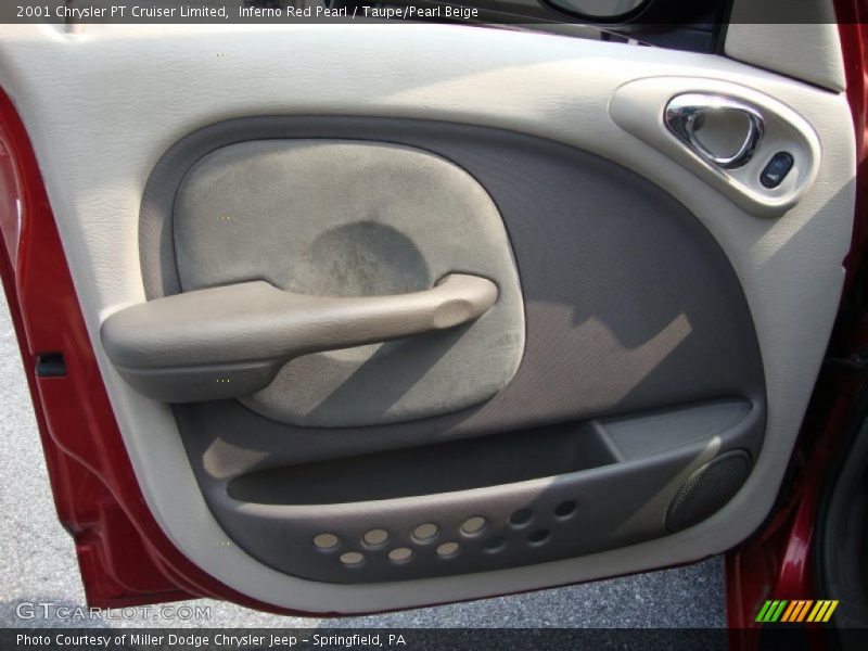 Inferno Red Pearl / Taupe/Pearl Beige 2001 Chrysler PT Cruiser Limited