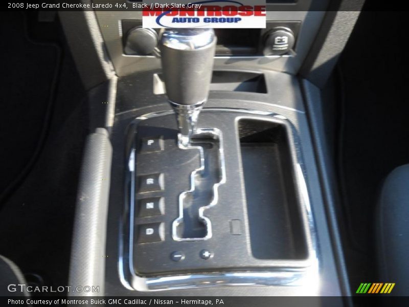 Black / Dark Slate Gray 2008 Jeep Grand Cherokee Laredo 4x4