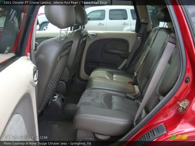 Inferno Red Pearl / Taupe/Pearl Beige 2001 Chrysler PT Cruiser Limited