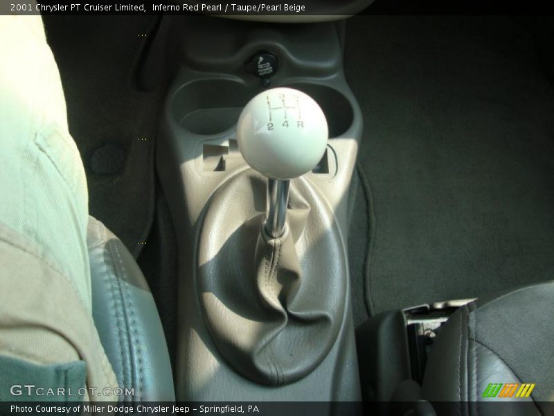 Inferno Red Pearl / Taupe/Pearl Beige 2001 Chrysler PT Cruiser Limited