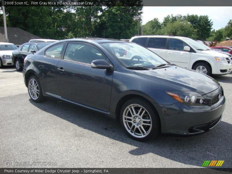 Flint Gray Mica / Dark Charcoal Gray 2008 Scion tC