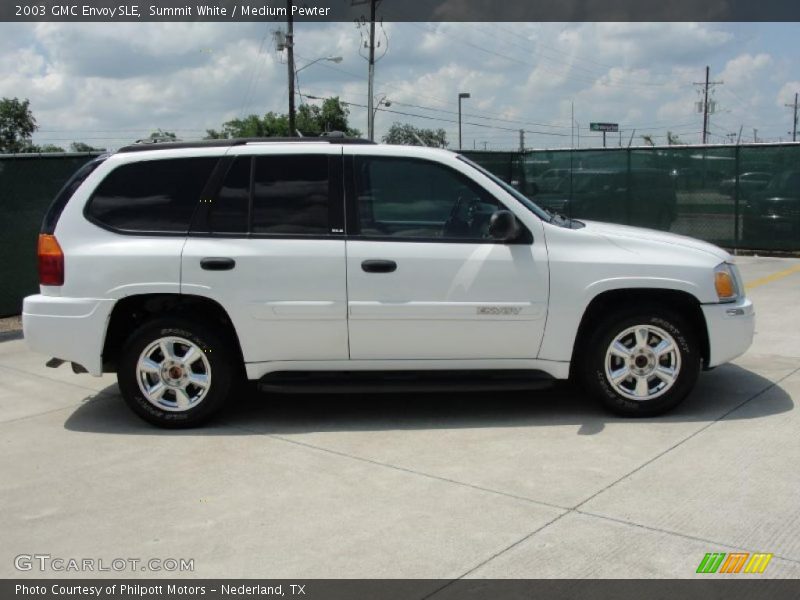 Summit White / Medium Pewter 2003 GMC Envoy SLE