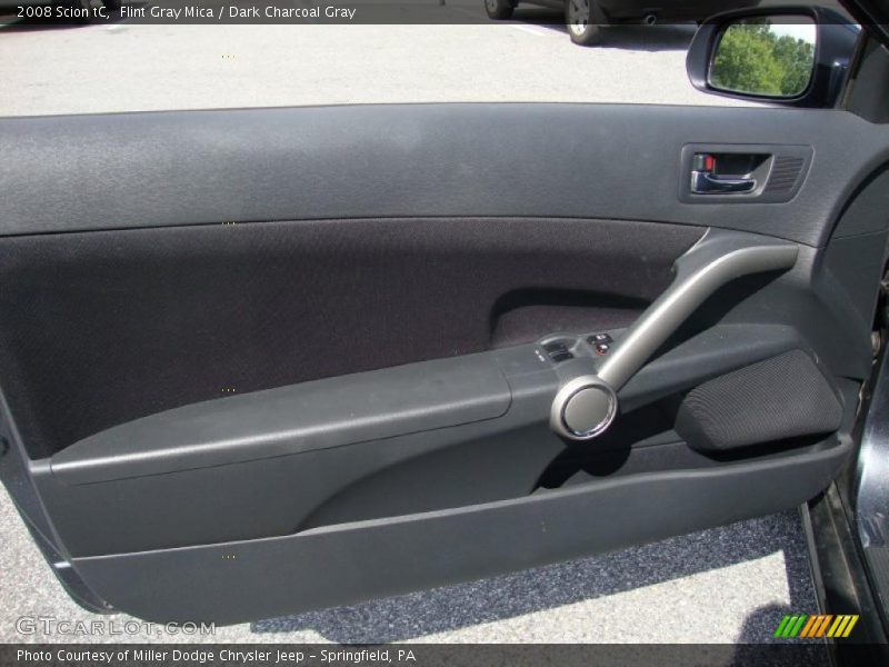 Flint Gray Mica / Dark Charcoal Gray 2008 Scion tC