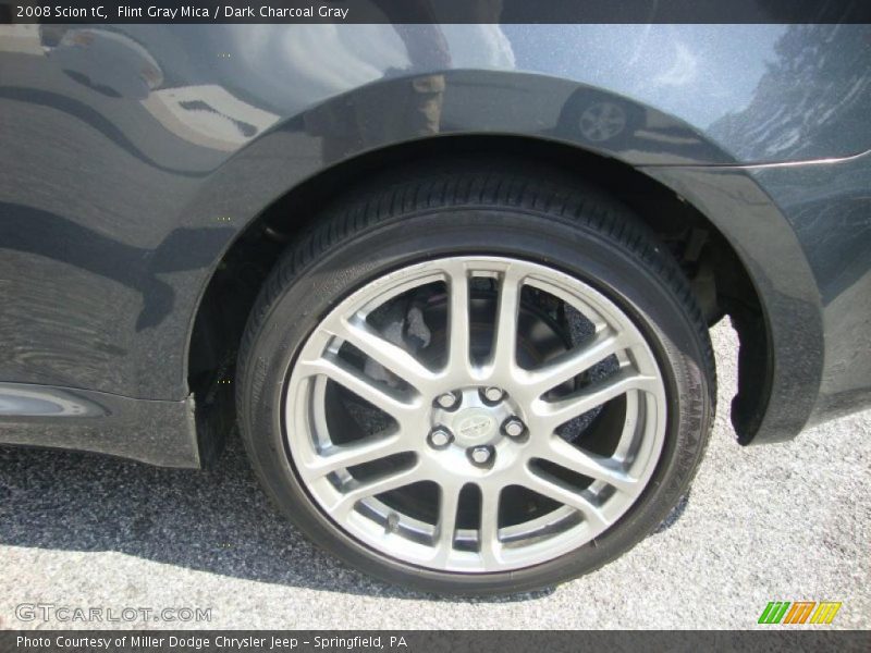 Flint Gray Mica / Dark Charcoal Gray 2008 Scion tC