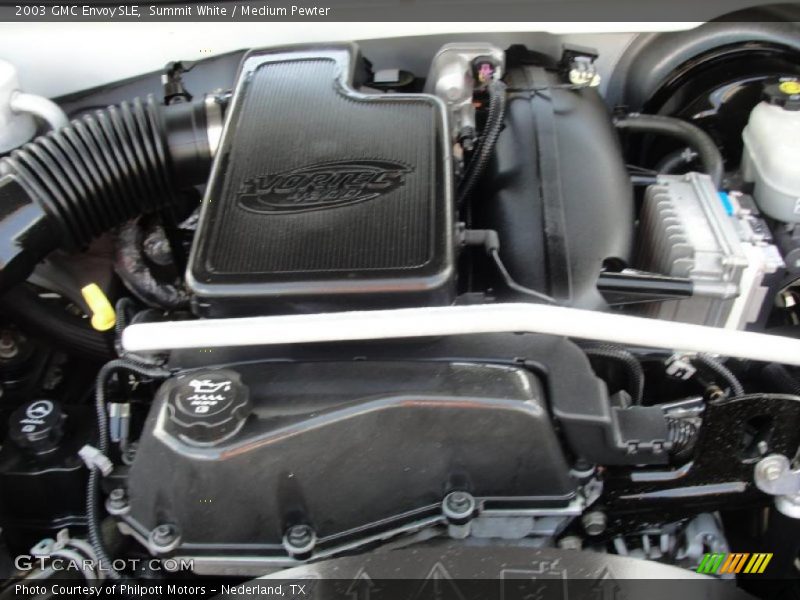 Summit White / Medium Pewter 2003 GMC Envoy SLE